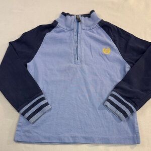 Chaps - Light Blue and Navy Kids Sweater/long sleeve Tee